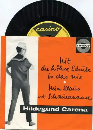Single Hildegund Carena: Mit die höhre Schule is das nix (Casino 15) D 