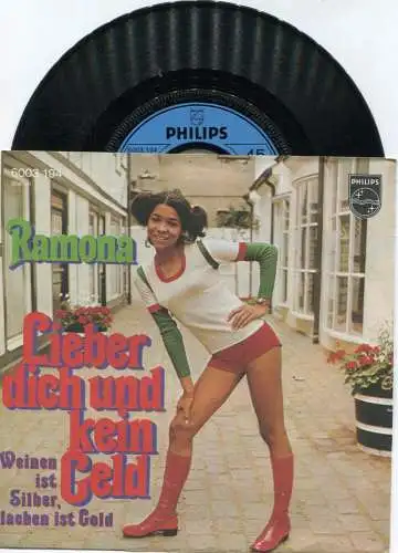 Single Ramona: Lieber Dich und kein Geld (Philips 6003 194) D 