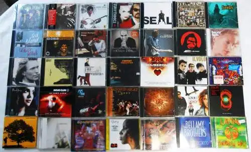 180 CD´s - Rock Pop - viel 1990er/2000er - von Fettes Brot bis Pearl Jam -