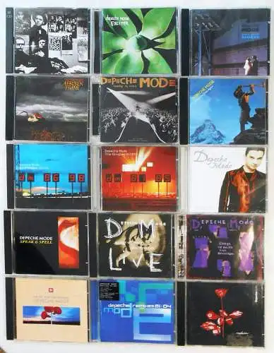 17 CD Depeche Mode - Sammlung -