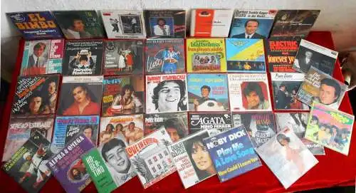 ca. 355 Singles - Schlager & Oldies - 50er - 80er Jahre - Top-Ware -