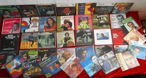 ca. 355 Singles - Schlager & Oldies - 50er - 80er Jahre - Top-Ware -