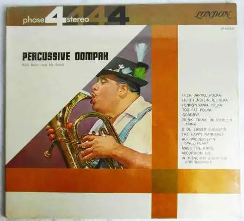LP Rudi Bohn: Percussive Oompah (London Phase 4 SP 44009) US 