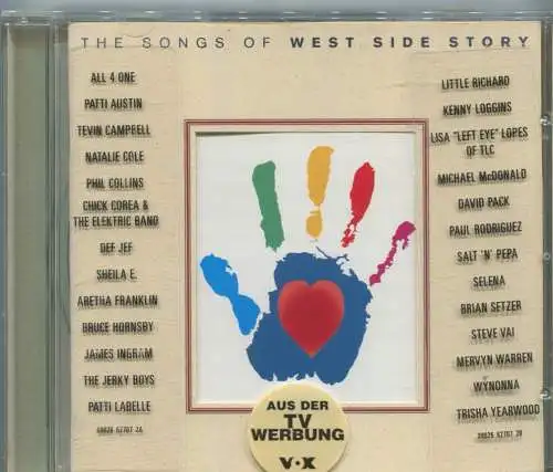 CD Songs Of The West Side Story - A Tribute (RCA) 1996