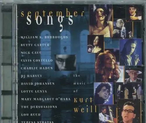 CD September Songs - The Music of Kurt Weill - feat Nick Cave Elvis Costello usw