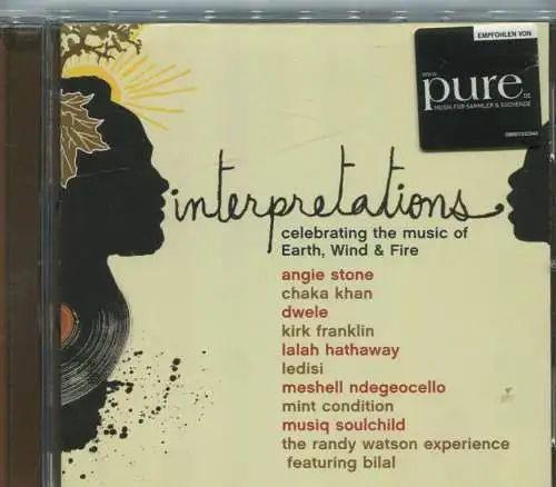 CD Interpretations - The Music of Earth Wind & Fire - feat Chaka Khan Dwele usw