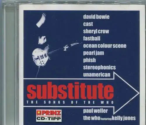 CD Substitute - The Songs Of The Who - feat David Bowie Pearl Jam Sheryl Crow...