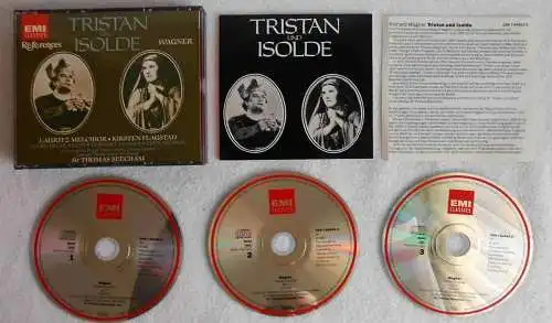 3CD Wagner: Tristan und Isolde - Sir Thomas Beecham (EMI) 1991