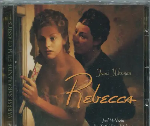 CD Franz Waxman: Rebecca - Royal Scottish National Orchestra Joel McNeely - 2002