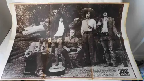 LP Crosby, Stills, Nash & Young: Celebration Record (Atlantic 61 621) Clubaufl.