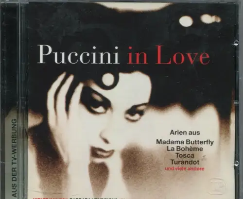 CD Puccini In Love - Arien - Barbara Hendricks Jennifer Larmore Kiri Te Kanawa..