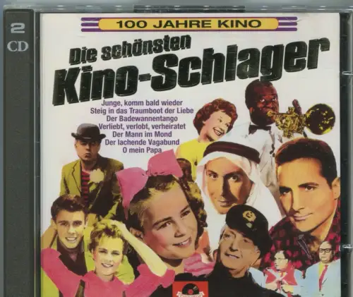 2CD Die schönsten Kino Schlager - 100 Jahre Kino (Polydor)