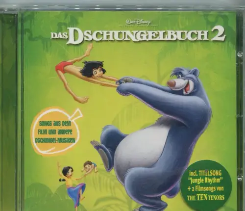 CD Dschungelbuch 2  - Songs aus dem Film und andere Dschungel-Musiken -