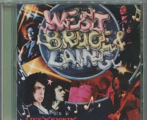 CD West Bruce & Laing: Live ´n Kickin - 4 Track CD - 2008