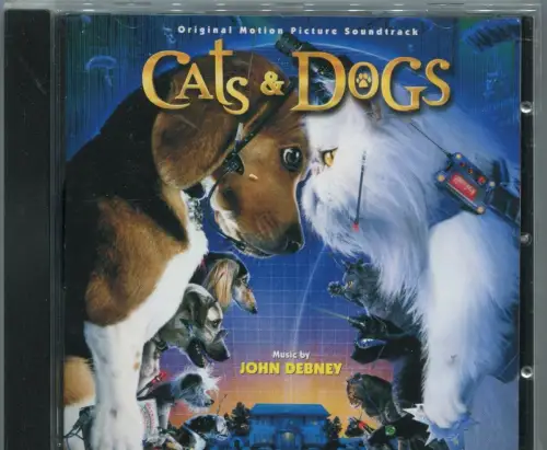CD Cats & Dogs - Soundtrack - John Debney (Varese Sarabande) 2001
