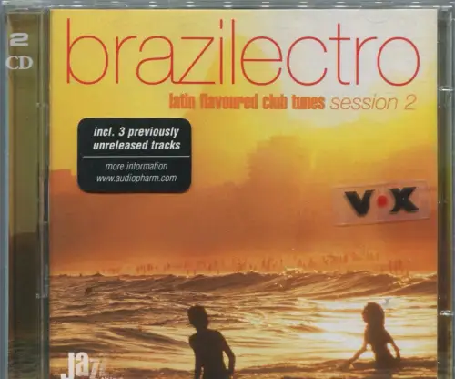 2CD Brazilectro - Latin Flavoured Club Tunes - Session 2 (Audiopharm) 2001