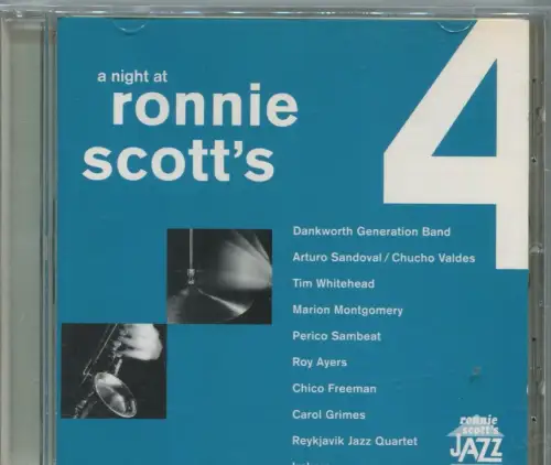 CD A Night at Ronnie Scott´s (RSJH) 1994