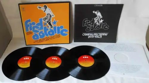 3LP Box Fred Astaire - Original Recordings 1935 - 1940 - (CBS 66316) F 1973