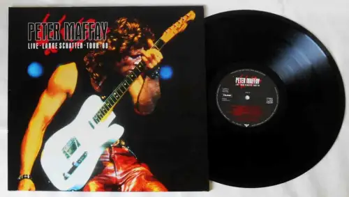 LP Peter Maffay: Live - Lange Schatten - Tour 88 (Teldec 626909 AS) D 1988