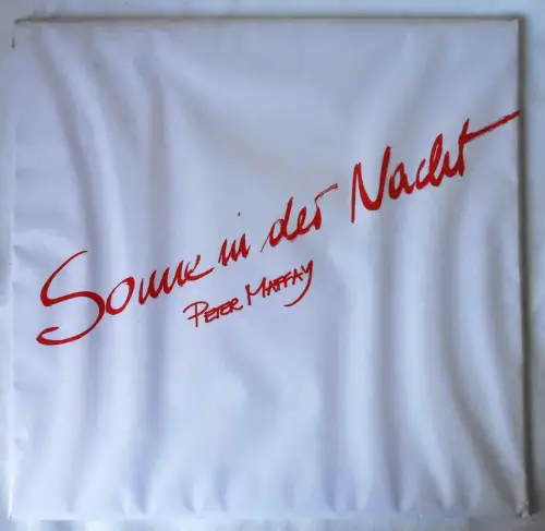 LP Peter Maffay: Sonne in der Nacht (Teldec 626200 AS) Limitierte Auflage