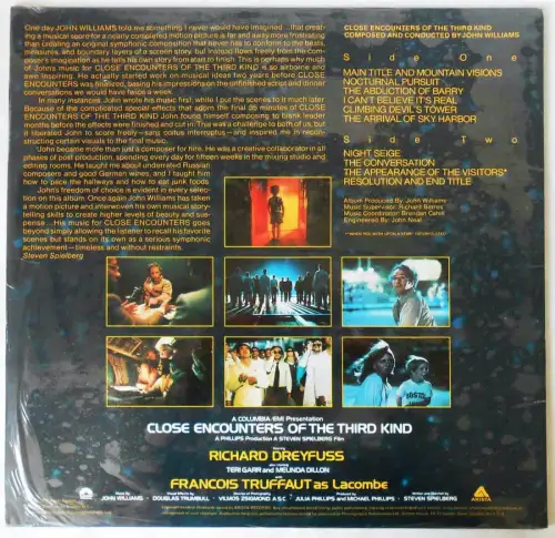LP Close Encounters of the Third Kind - John Williams (Arista DLART 2001) UK 78