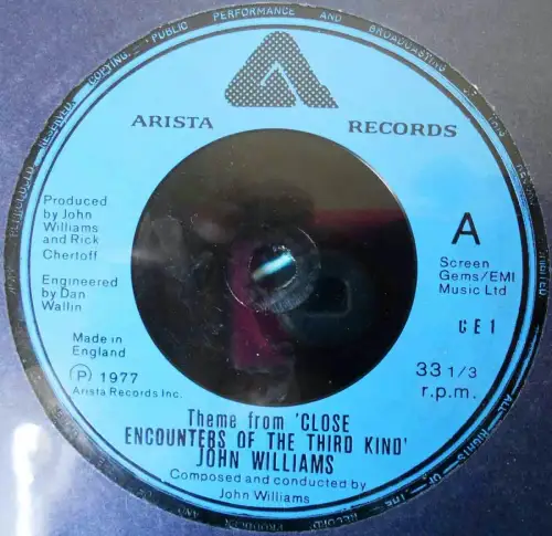 LP Close Encounters of the Third Kind - John Williams (Arista DLART 2001) UK 78