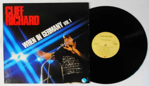 LP Cliff Richard. When In Germany Vol. 1 (EMI 1A 062-07203) Belgium 1979