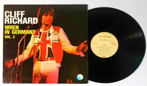 LP Cliff Richard. When In Germany Vol. 2 (EMI 1A 062-07204) Belgium 1979