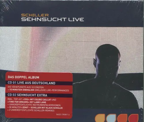 2CD Schiller: Sehnsucht Live (Universal) 2008
