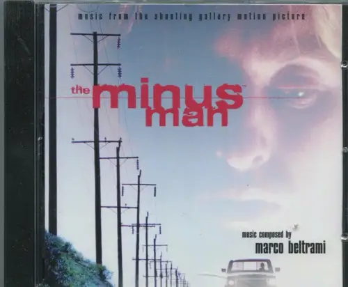 CD Minus Man - Soundtrack - Marco Beltrami - (Varese Sarabande) 1998