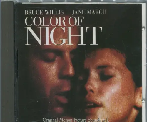 CD Color Of Night  - Soundtrack - (Phonogram) 1994 - Bruce Willis