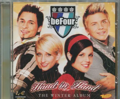 CD  BeFour: Hand In Hand - The Winter Album - (Pop´n Roll) 2007