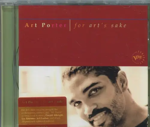 CD Art Porter: For Art´s Sake (Verve) 1998