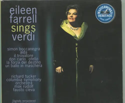 CD Eileen Farrell Sings Verdi (Sony) 1996