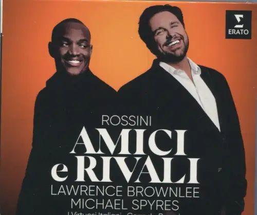CD Lawrence Brownlee & Michael Speyers: Amici e Rivali - Rossini (Erato) 2020