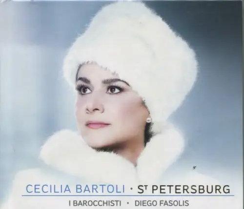 CD Cecilia Bartoli: St. Petersburg (Decca) 2014  - Book Edition -