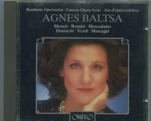 CD Agnes Baltsa: Berühmte Opernarien (Orfeo)