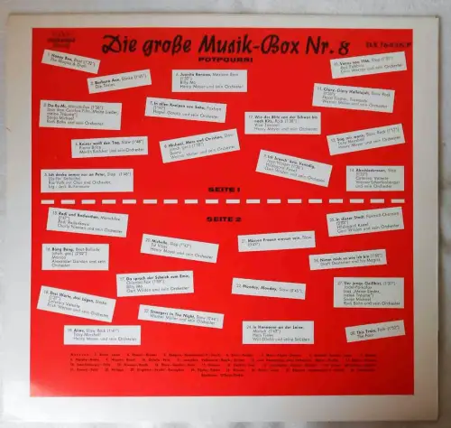 LP Große Music-Box Nr. 8 (Decca SLK 16 436-P) Stereo (D)
