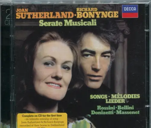 2CD Joan Sutherland & Richard Bonynge: Serate Musicali (Decca) 2006