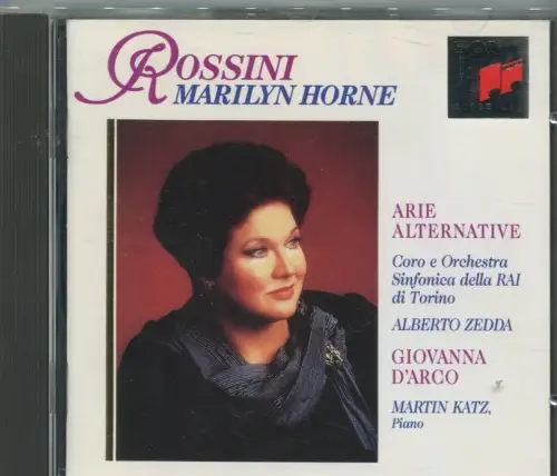 CD Marilyn Horne: Rossini (Sony) 1992