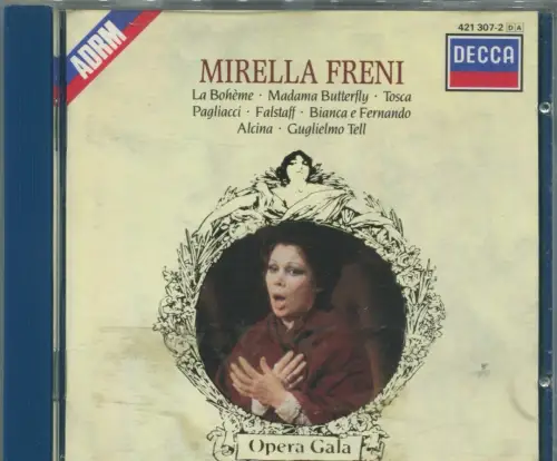 CD Mirella Freni: Opera Gala (Decca) 1988