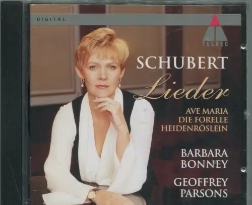 CD Barbara Bonney: Schubert Lieder (Teldec) 1994
