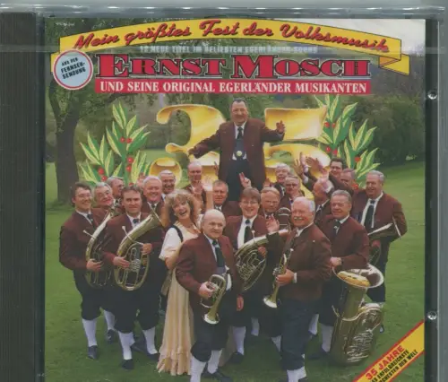 CD Ernst Mosch & Original Egerländer: Mein größtes Fest der Volksmusik (1991)