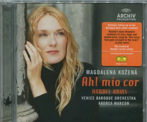 CD Magdalena Kozena: Ah! Mio Cor (DGG) 2007