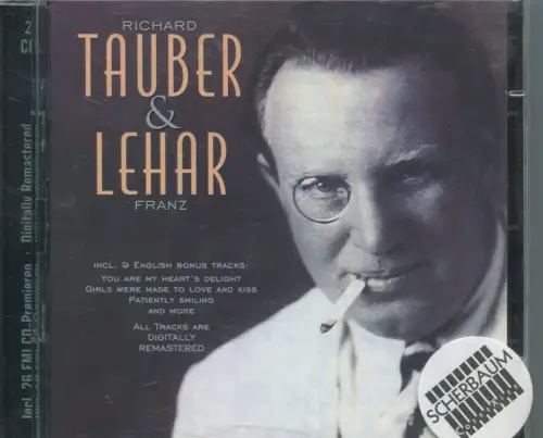 CD Richard Tauber: Tauber & Lehar (EMI) 2001