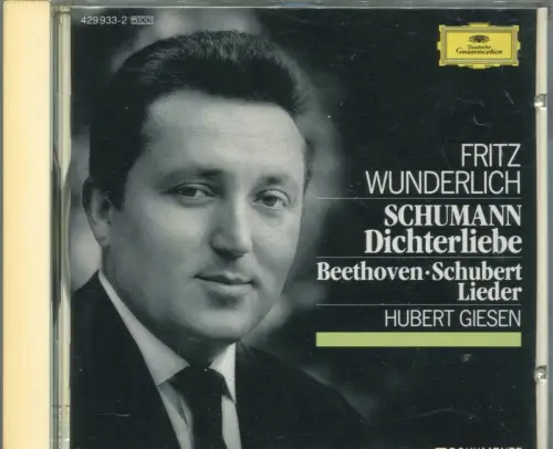 CD Fritz Wunderlich: Schumann - Dichterliebe (DGG)