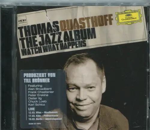 CD Thomas Quasthoff: Jazz Album (DGG) 2007
