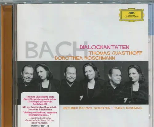 CD Thomas Quasthoff: Bach - Dialockantaten (DGG) 2007