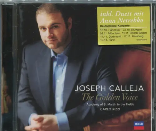 CD Joseph Calleja: The Golden Voice (Decca) 2008