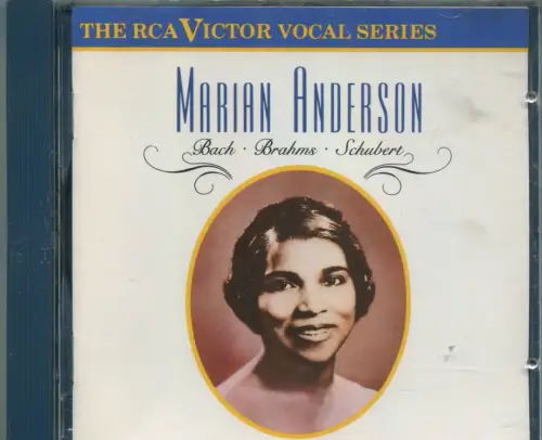 CD Marian Anderson: Bach - Brahms - Schubert (BMG) 1989